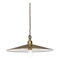 Ideal Lux - Pendel CANTINA 1xE27/42W/230V diameter 35 cm bronze