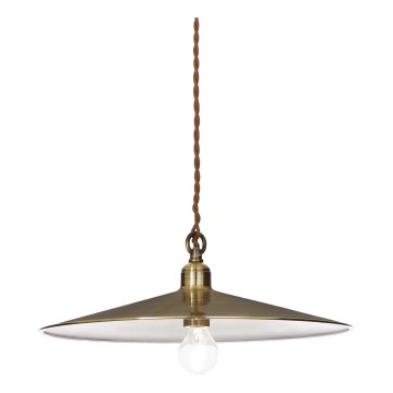 Ideal Lux - Pendel CANTINA 1xE27/42W/230V diameter 35 cm bronze