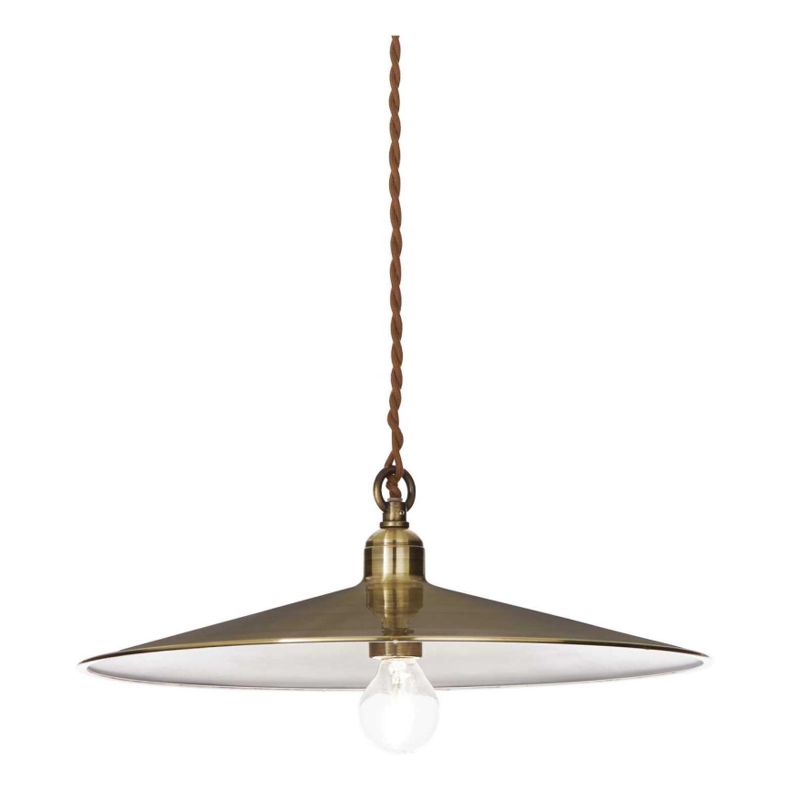 Ideal Lux - Pendel CANTINA 1xE27/42W/230V diameter 35 cm bronze