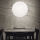 Ideal Lux - Pendel CARTA 1xE27/25W/230V diameter 40 cm hvid