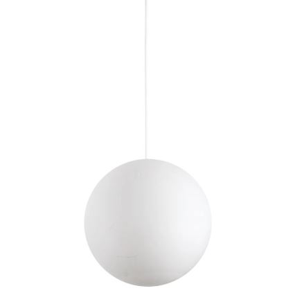 Ideal Lux - Pendel CARTA 1xE27/25W/230V diameter 40 cm hvid