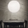 Ideal Lux - Pendel CARTA 1xE27/25W/230V diameter 50 cm hvid
