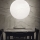 Ideal Lux - Pendel CARTA 1xE27/60W/230V diameter 60 cm hvid