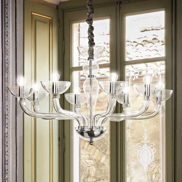 Ideal Lux – Pendel CASANOVA 8×E14/40W/230V