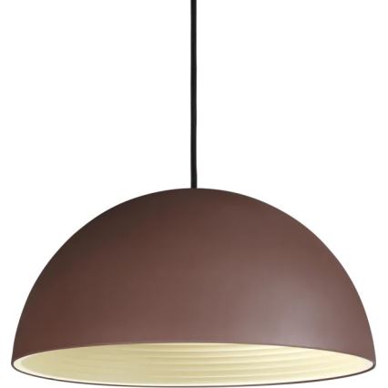 Ideal Lux - Pendel FOLK 1xE27/60W/230V diameter 40 cm brun