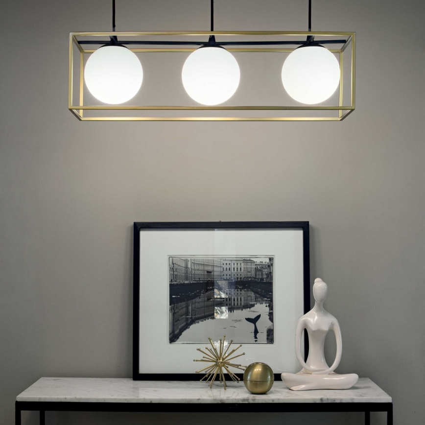 Ideal Lux - Pendel LINGOTTO 3xE14/28W/230V