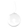 Ideal Lux - Pendel MAPA 1xE27/42W/230V diameter 30 cm transparent