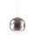 Ideal Lux - Pendel MAPA 1xE27/42W/230V diameter 50 cm grå/røget