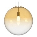 Ideal Lux - Pendel MAPA 1xE27/42W/230V diameter 50 cm guldfarvet/røget