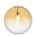 Ideal Lux - Pendel MAPA 1xE27/42W/230V diameter 50 cm guldfarvet/røget