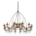 Ideal Lux - Pendel med kædeophæng CORTE 12xE14/40W/230V diameter 95 cm kobber
