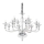 Ideal Lux - Pendel med kædeophæng DANIELI 12xE14/40W/230V diameter 94 cm transparent
