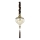 Ideal Lux - Pendel med kædeophæng HAREM 1xE27/42W/230V diameter 16,5 cm messing