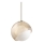 Ideal Lux - Pendel med wire BLOOM 1xE27/42W/230V Ø 30 cm guld/røget beige