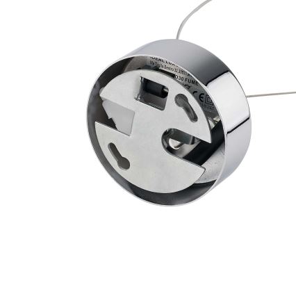Ideal Lux - Pendel NEMO 1xE27/42W/230V diameter 30 cm røget