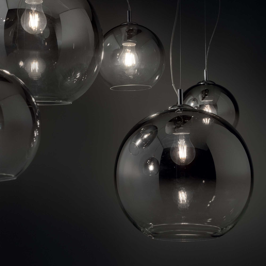 Ideal Lux - Pendel NEMO PLUS 5xE27/42W/230V røget
