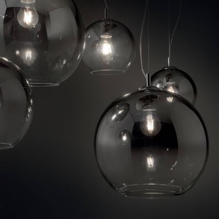 Ideal Lux - Pendel NEMO PLUS 5xE27/42W/230V røget