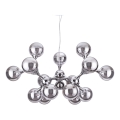 Ideal Lux - Pendel NODI 15xE14/28W/230V skinnende krom