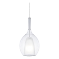 Ideal Lux - Pendel på kabel KALIQUE 1xE27/42W/230V Ø 18 cm klar