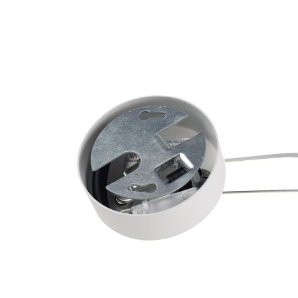 Ideal Lux - Pendel på kabel MAPA 1xE27/42W/230V Ø 40 cm hvid