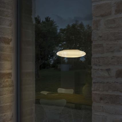 Ideal Lux - Pendel SMARTIES med wire, 5xE27/42W/230V, Ø 60 cm, hvid