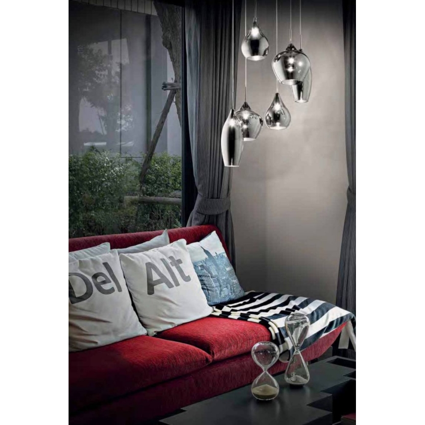 Ideal Lux - Pendel SOFT 6xE14/40W/230V