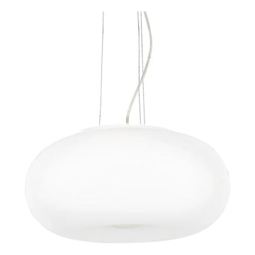 Ideal Lux - Pendel ULISSE 3xE27/60W/230V diameter 52 cm hvid