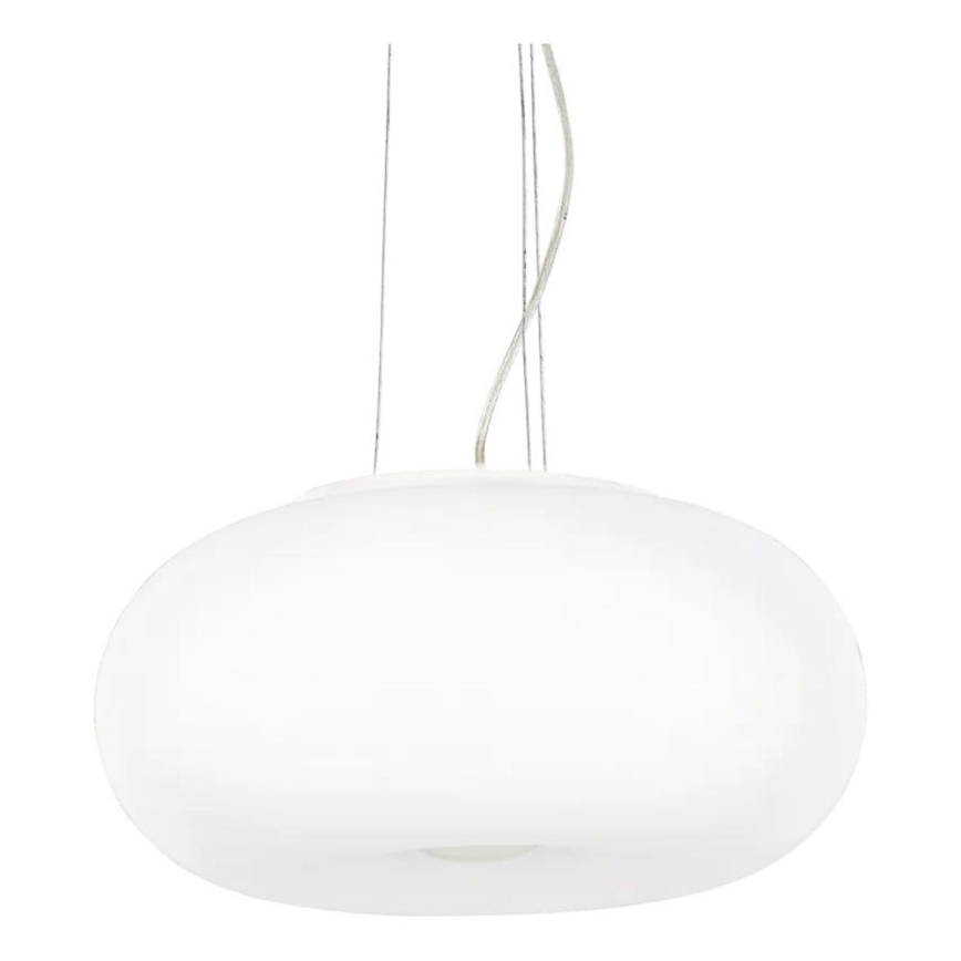 Ideal Lux - Pendel ULISSE 3xE27/60W/230V diameter 52 cm hvid