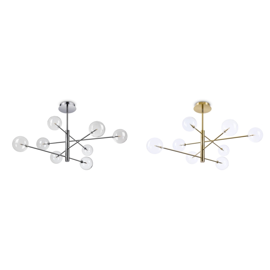 Ideal Lux - Reserveskærm til lysekrone og lampe EQUINOXE Ø 15 cm klar