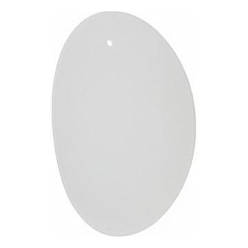 Ideal Lux - Reserveskærm til lysekrone og loftlampe OVALINO, hvid