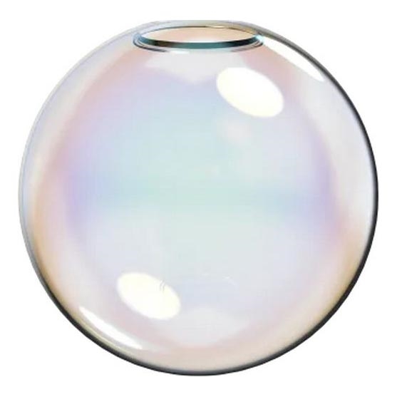 Ideal Lux - Reserveskærm til pendel MAPA diameter 15 cm transparent