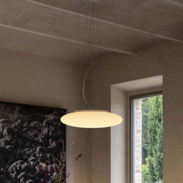 Ideal Lux - SMARTIES pendel med wireophæng, 3x E27/42W/230V, 50 cm, hvid