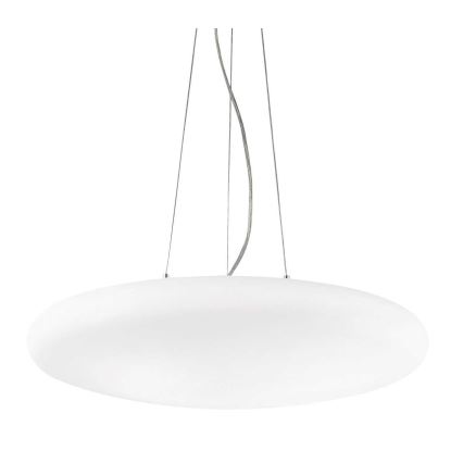 Ideal Lux - SMARTIES pendel med wireophæng, 3x E27/42W/230V, 50 cm, hvid
