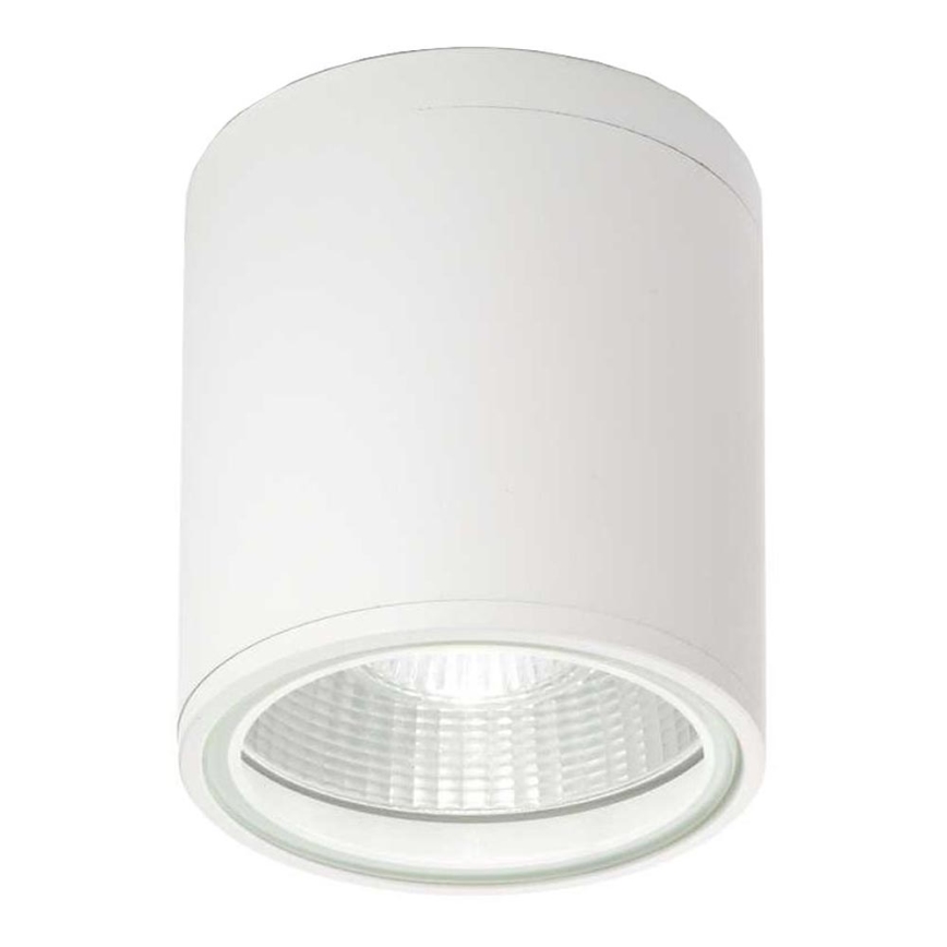Ideal Lux - Spotlampe til badeværelse GUN 1xGU10/28W/230V IP44 hvid