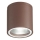 Ideal Lux - Spotlampe til badeværelse GUN 1xGU10/28W/230V IP55 brun