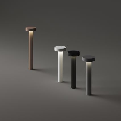 Ideal Lux - Udendørs lampe 4xG9/15W/230V 80 cm IP44 brun