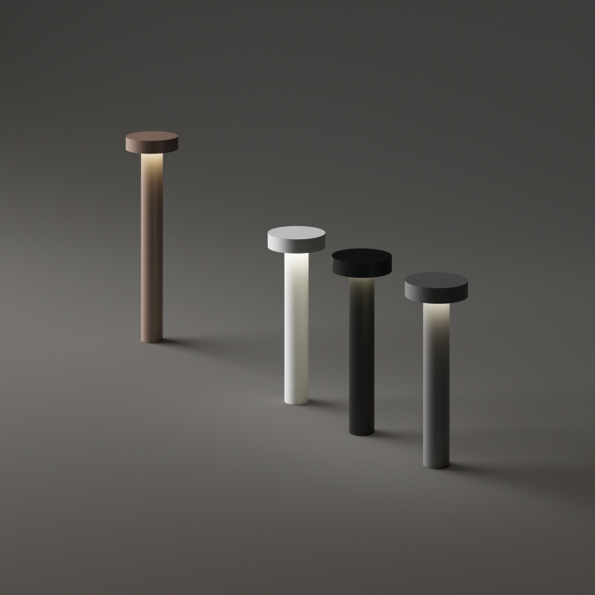 Ideal Lux - Udendørs lampe 4xG9/15W/230V 80 cm IP44 brun