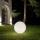 Ideal Lux - Udendørs lampe DORIS 1xE27/60W/230V Ø 30 cm IP44 grå