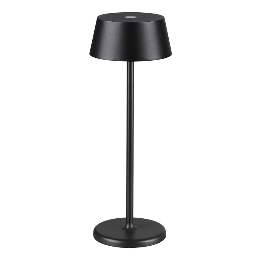Ideal Lux - Udendørs LED lampe m. touch-funktion dæmpbar PURE LED/1,5W/3,7V 2200 mAh CRI 90 IP54 sort