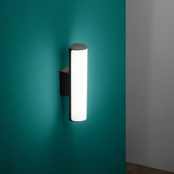 Ideal Lux - Udendørs LED væglampe ETERE LED/9,5W/230V 4000K CRI 90 IP44 sort