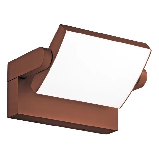 Ideal Lux - Udendørs LED væglampe SWIPE LED/21W/230V CRI 90 IP54 brun