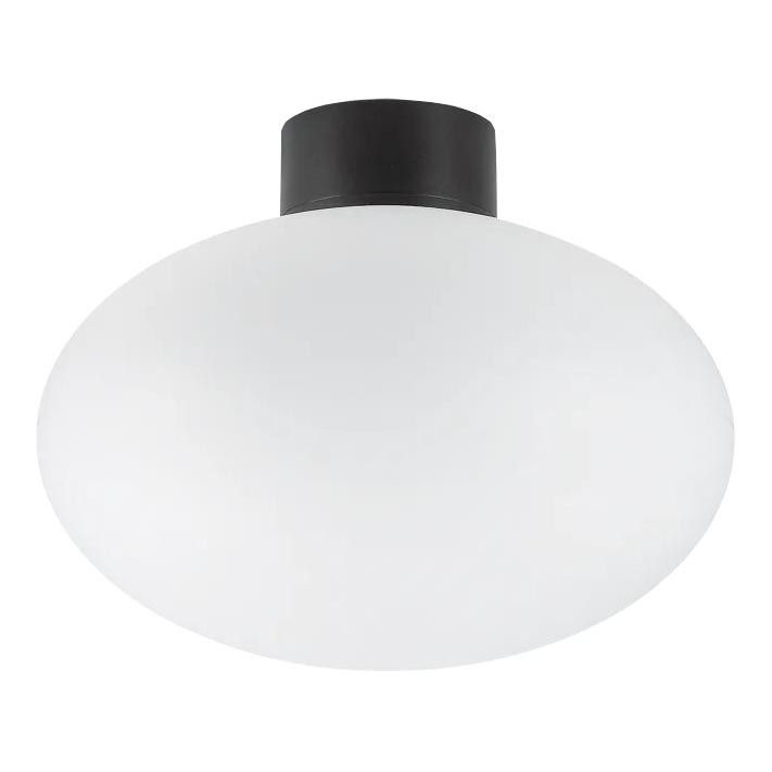 Ideal Lux - Udendørs loftlampe CLIO 1xE27/42W/230V IP44 sort