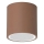 Ideal Lux - Udendørs spotlampe TECHO 1xGU10/20W/230V Ø 9 cm IP54 brun