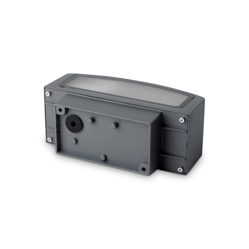 Ideal Lux - Udendørs væglampe ANDROMEDA 1xE27/60W/230V IP55 antracit