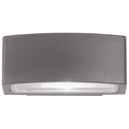 Ideal Lux - Udendørs væglampe ANDROMEDA 1xE27/60W/230V IP55 antracit