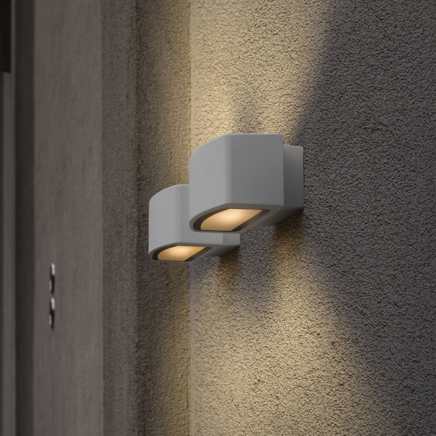 Ideal Lux - Udendørs væglampe ANDROMEDA 1xE27/60W/230V IP55 hvid