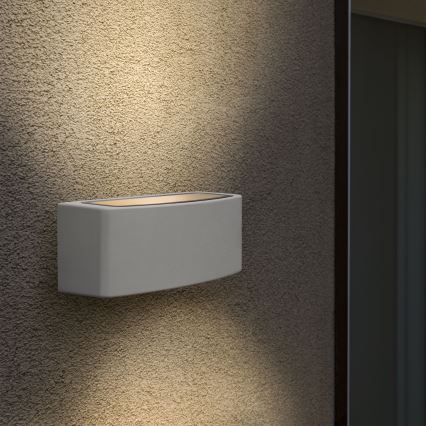 Ideal Lux - Udendørs væglampe ANDROMEDA 1xE27/60W/230V IP55 hvid