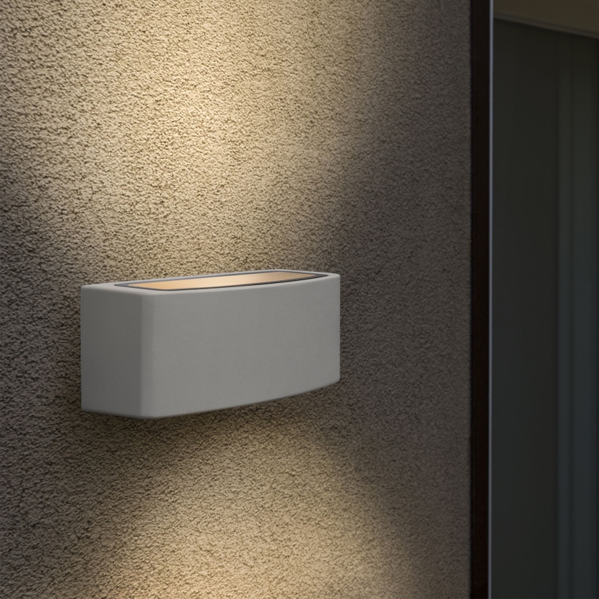 Ideal Lux - Udendørs væglampe ANDROMEDA 1xE27/60W/230V IP55 hvid