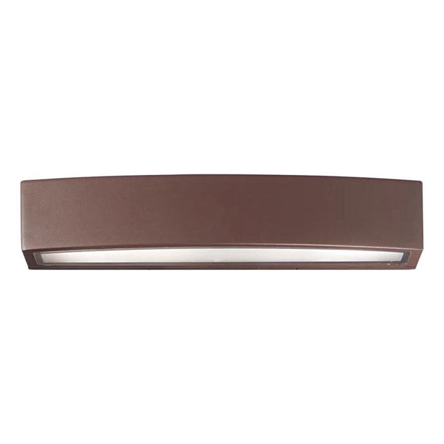 Ideal Lux - Udendørs væglampe ANDROMEDA 2xE27/60W/230V IP55 brun