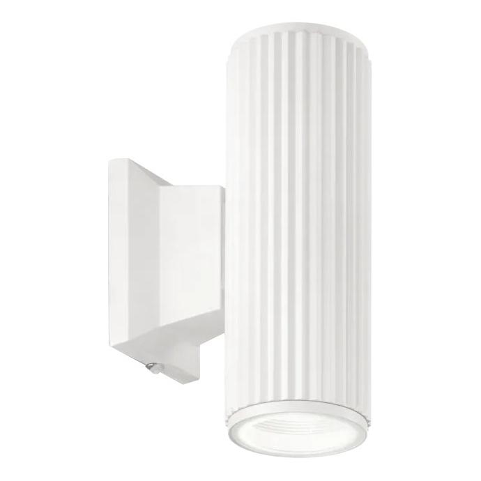 Ideal Lux - Udendørs væglampe BASE 2xGU10/28W/230V IP44 hvid